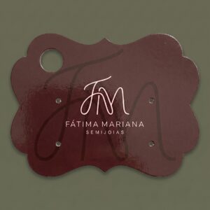Tag para Brinco 2 Pares - 4x3cm
